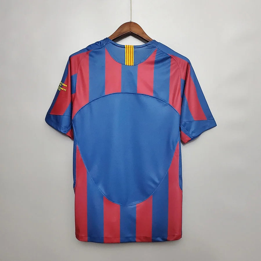 Retro Barcelona 2006 UEFA Champions League Final Home Jersey