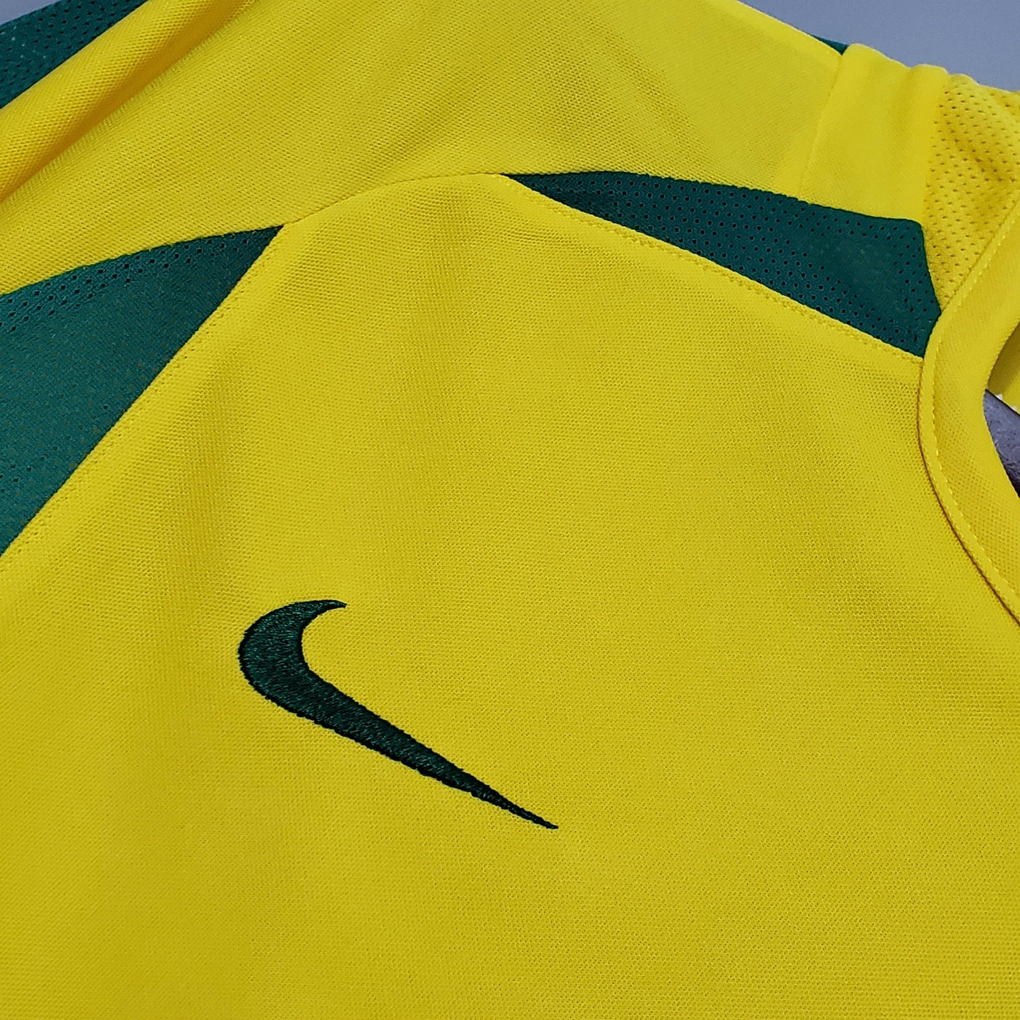 Retro Brazil 2002 Home Jersey