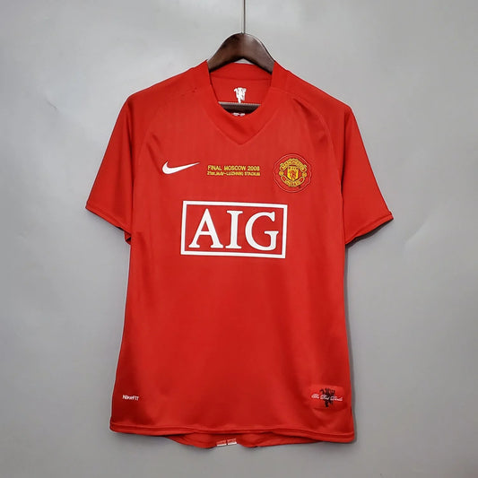 Retro Manchester United 2007/08 UEFA Champions League Final Home Jersey