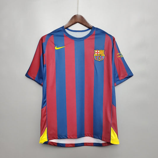 Retro Barcelona 2006 Jersey (UEFA Champions League Final)