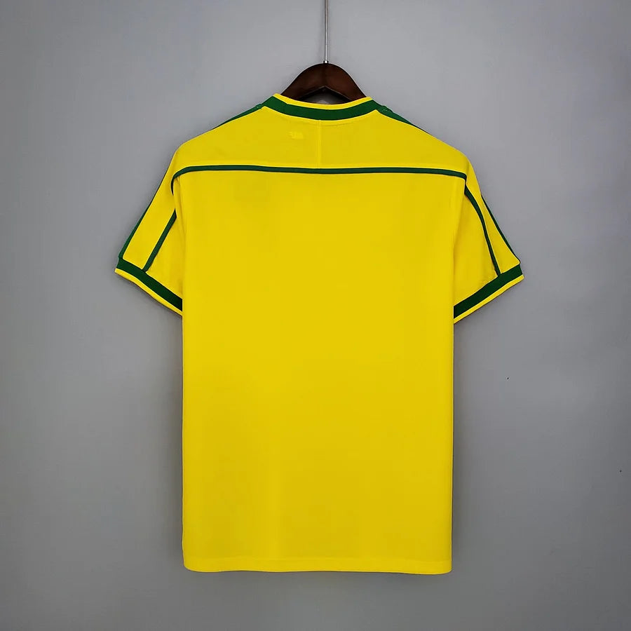 Retro Brazil 1998 Home Jersey