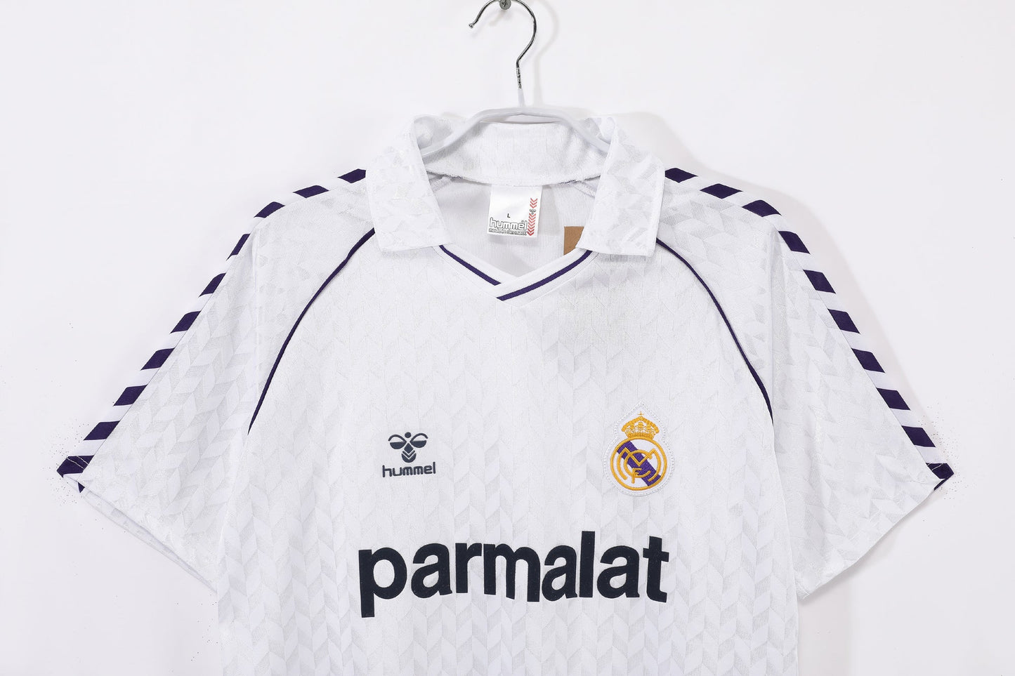 Real Madrid Home 1986/88 Retro Jersey - Back