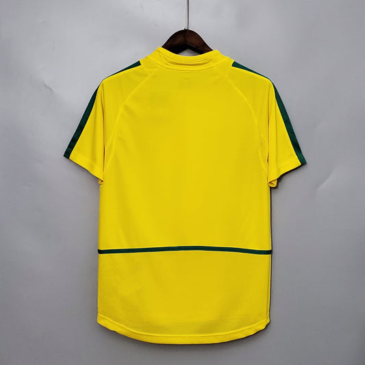 Retro Brazil 2002 Home Jersey