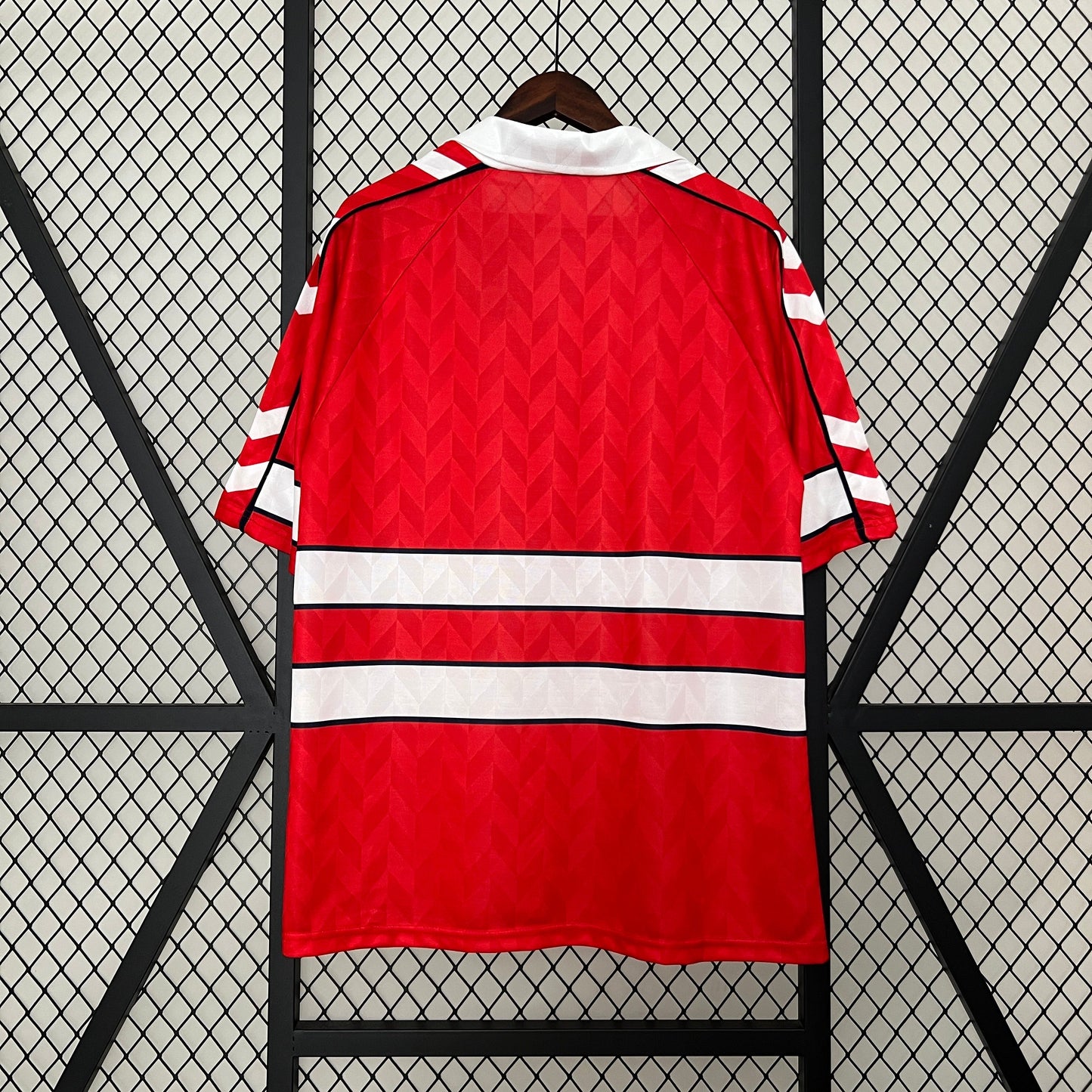 Denmark 1988 Home Retro Jersey - Back