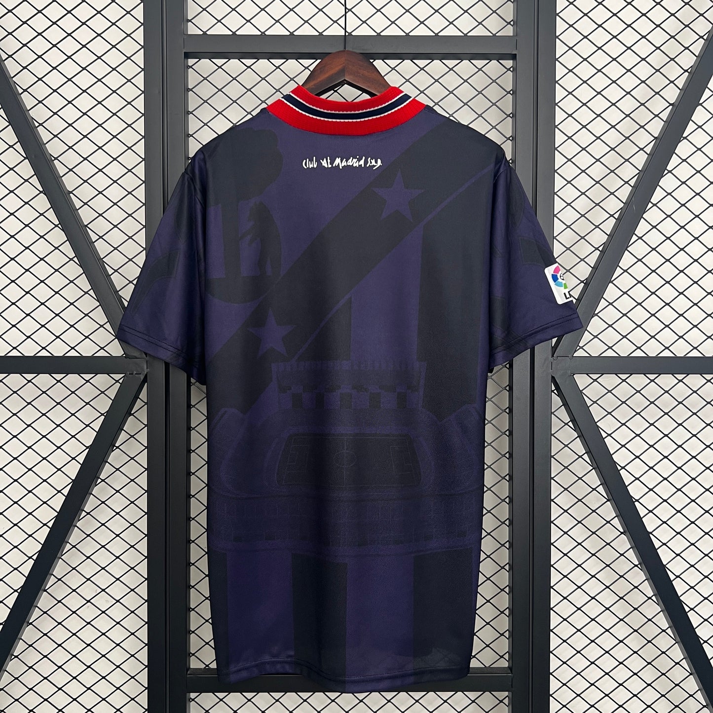Atletico Madrid 1995/1996 Third Retro Jersey - Back