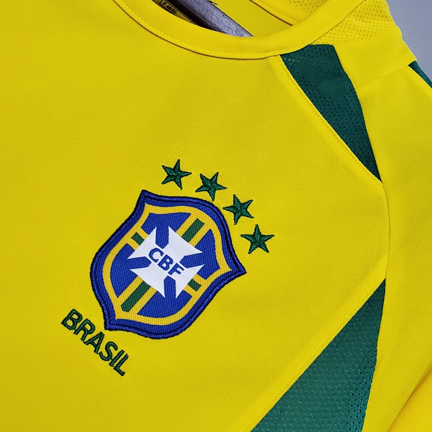 Retro Brazil 2002 Home Jersey