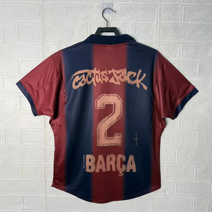 Barcelona x Travis Scott Retro Jersey