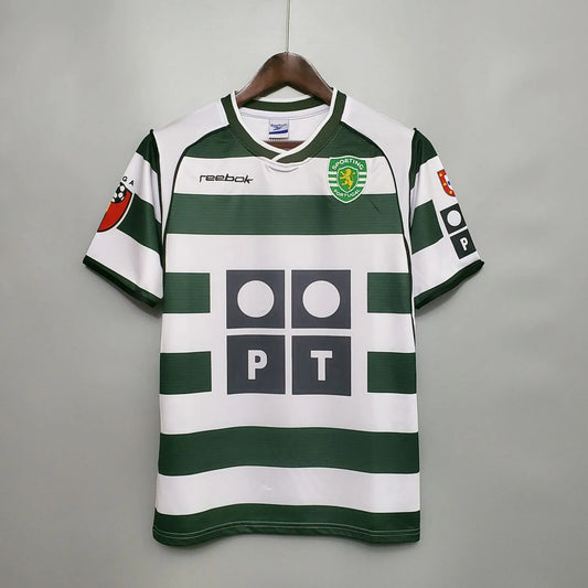 Retro Sporting Lisbon 2001–03 Home Jersey