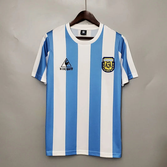 Retro Argentina 1986 Home Jersey
