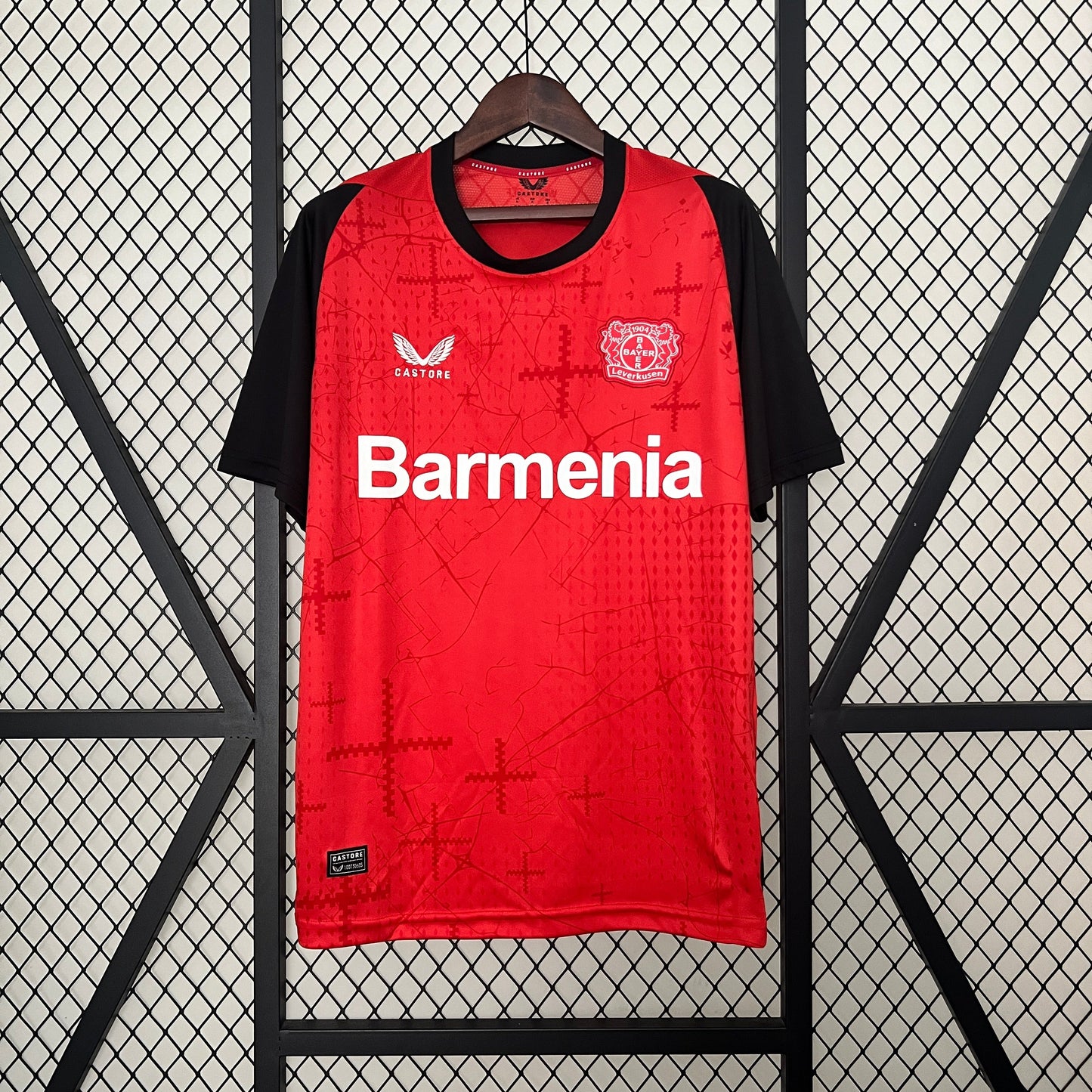 Bayer 04 Leverkusen 2024/2025 Home Retro Jersey - Front