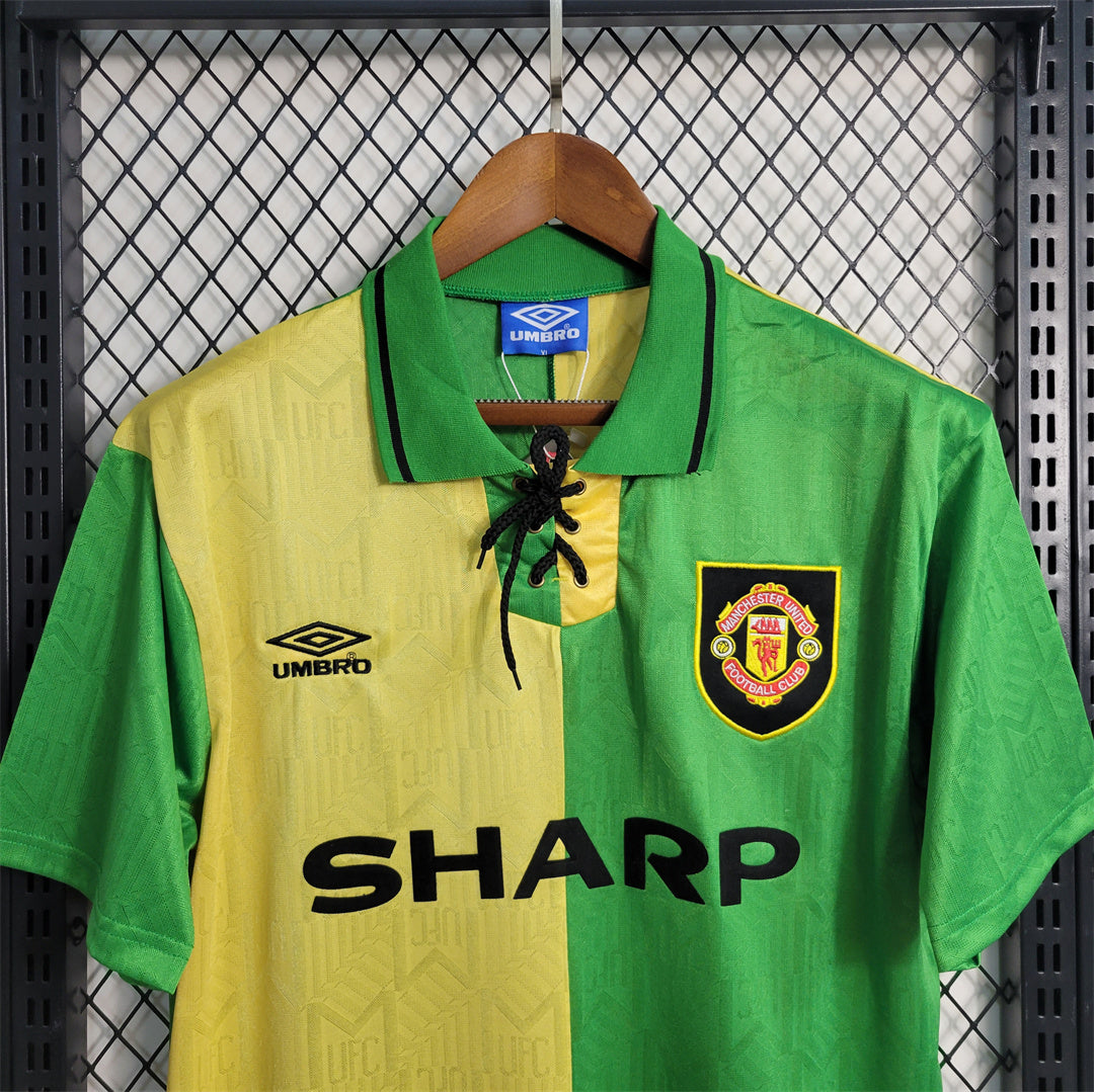 Manchester United Away 1992/94 Retro Jersey - Back