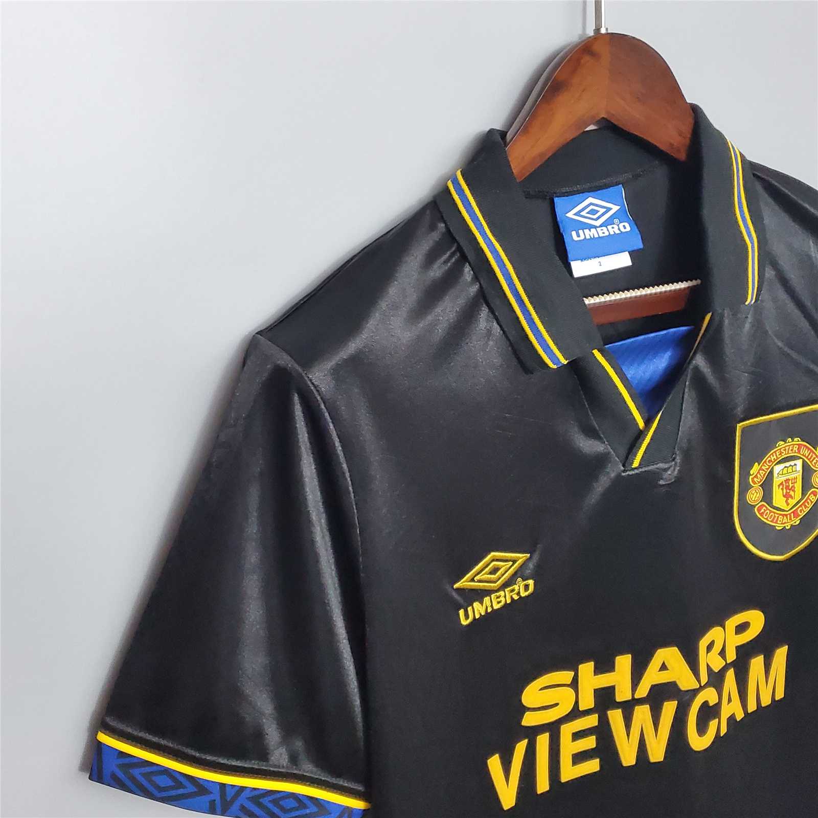 Manchester United Away 1993/95 Retro Jersey - Back