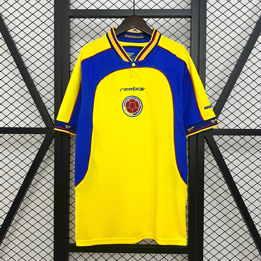 Colombia 2001/2002 Home Retro Jersey - Front