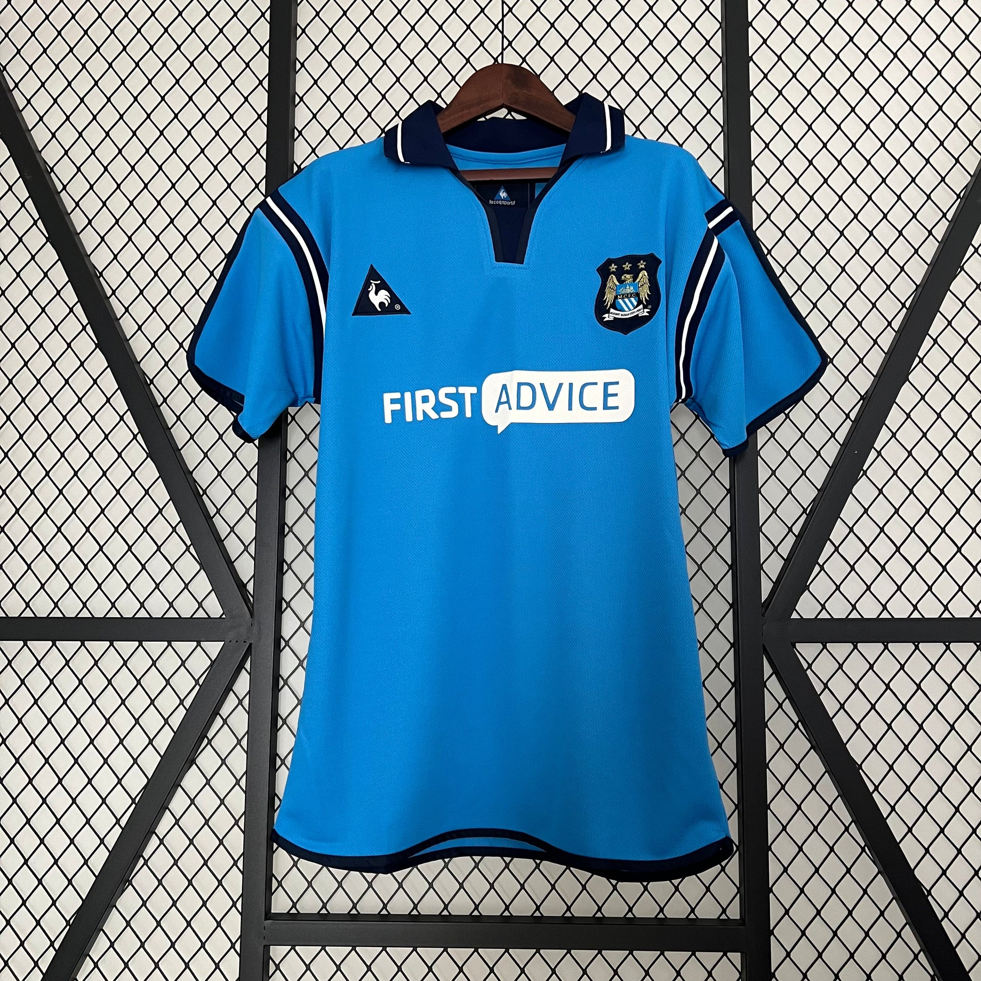 Manchester City 2002/2003 Home Retro Jersey - Front