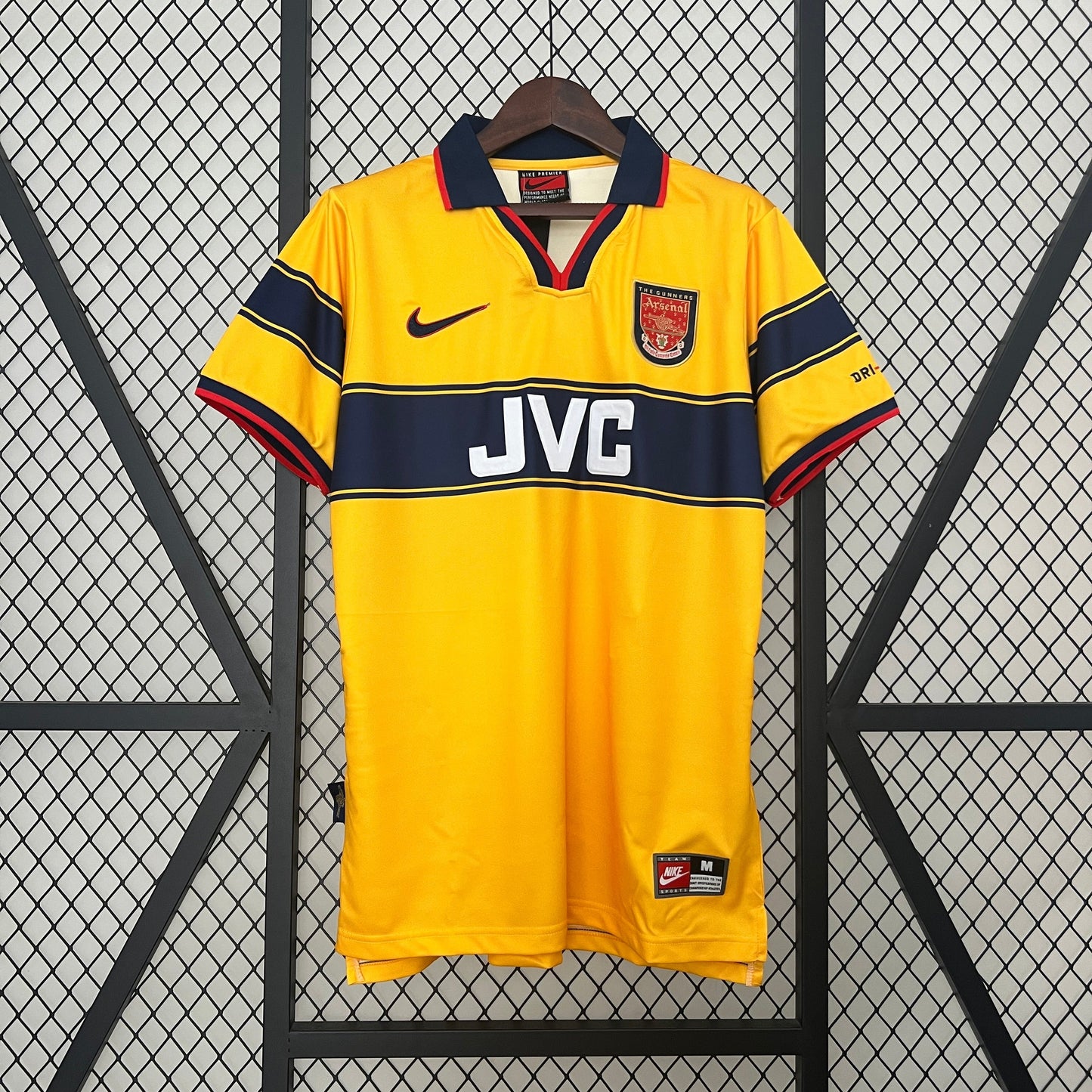 Arsenal 1997/98 Away Retro Jersey - Front