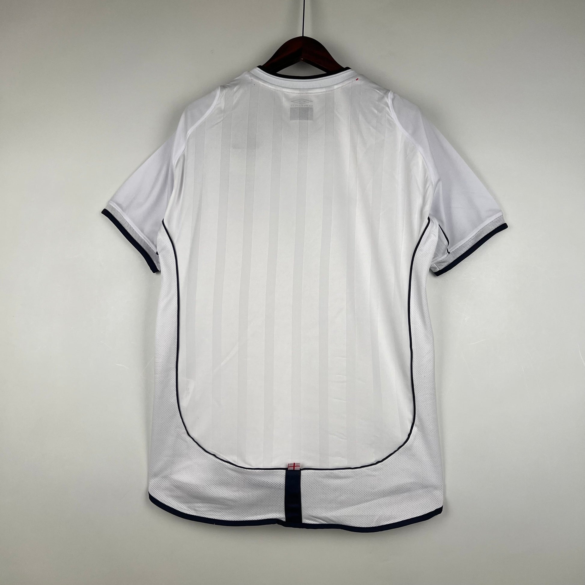 England World Cup 2002 Home Retro Jersey - Back