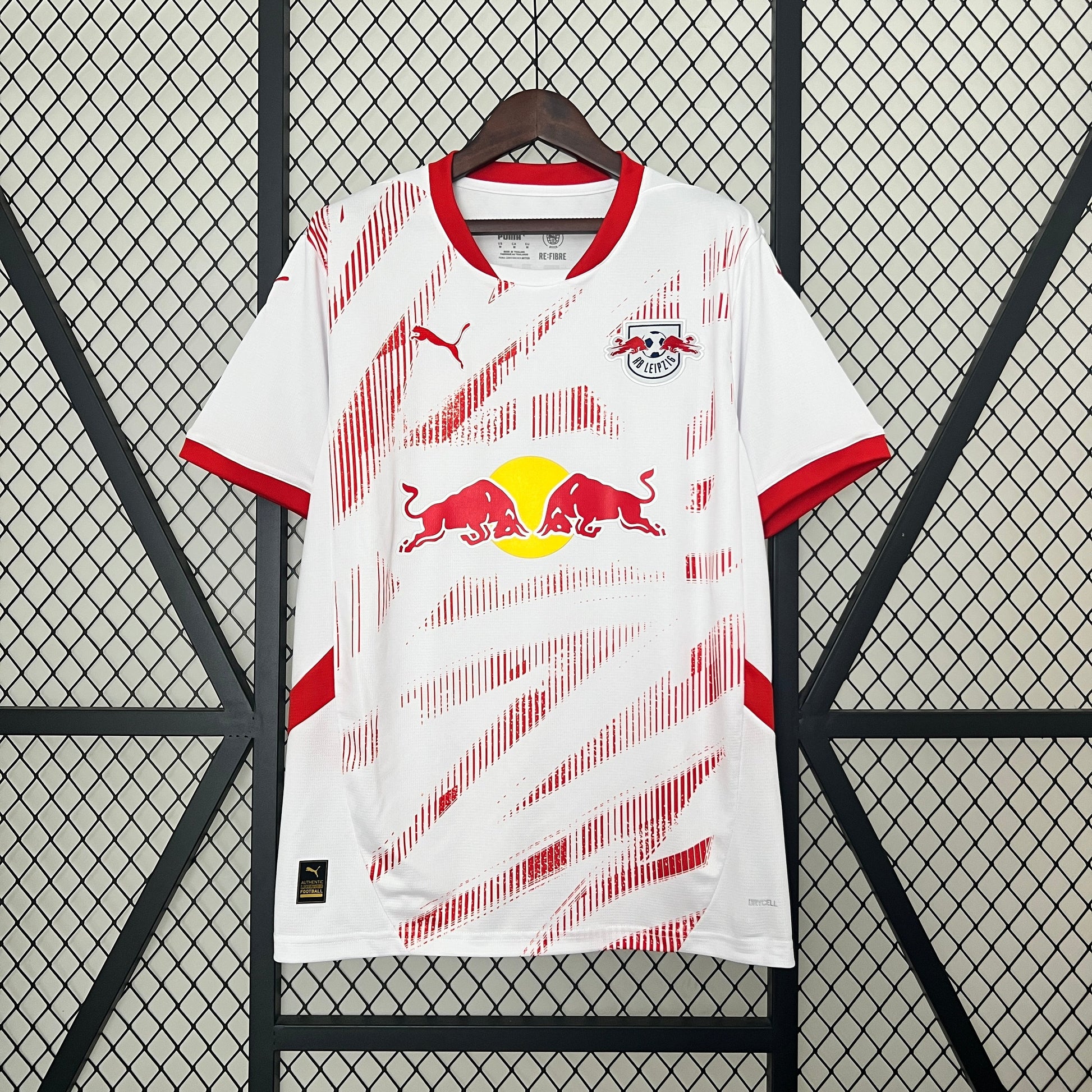Rb Leipzig 2024/2025 Home Retro Jersey - Front