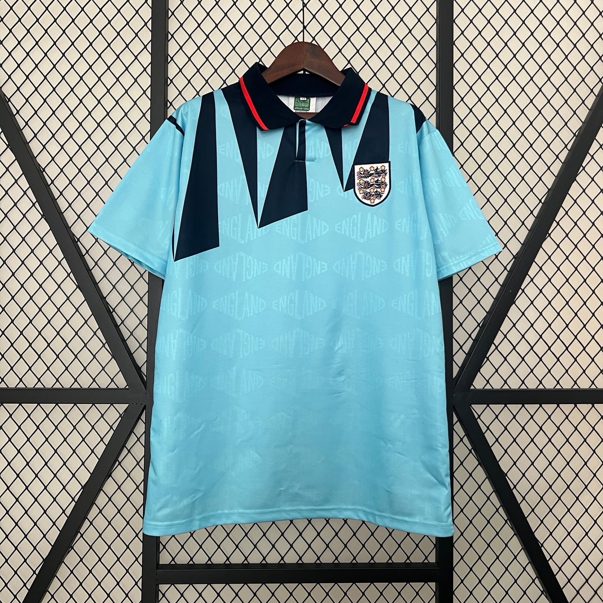 England 1992 Third Retro Jersey - Front