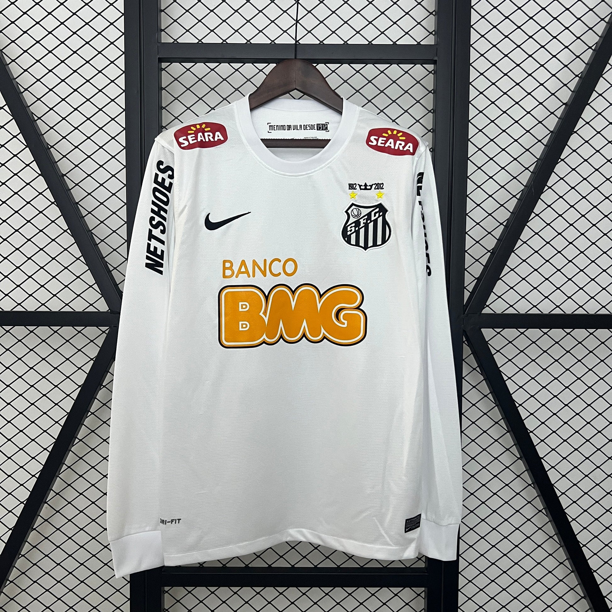 Santos 2011/2012 Home Retro Jersey - Front
