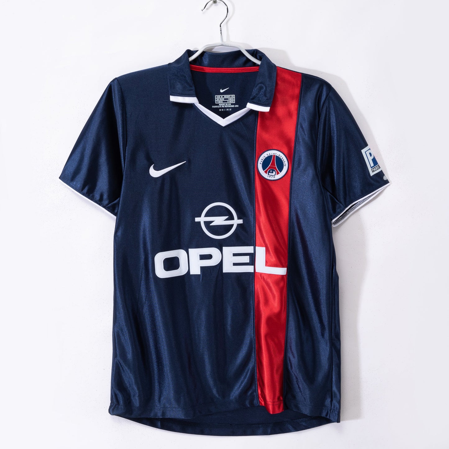 PSG 2001/02 Home Retro Jersey - Front