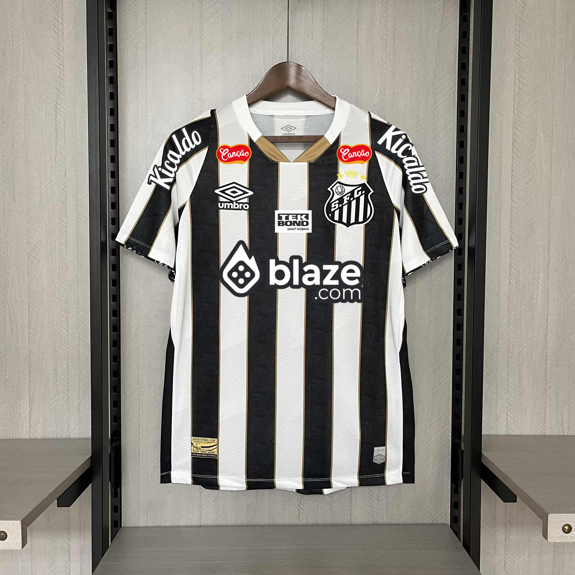 Santos 2024/2025 Away Retro Jersey - Front