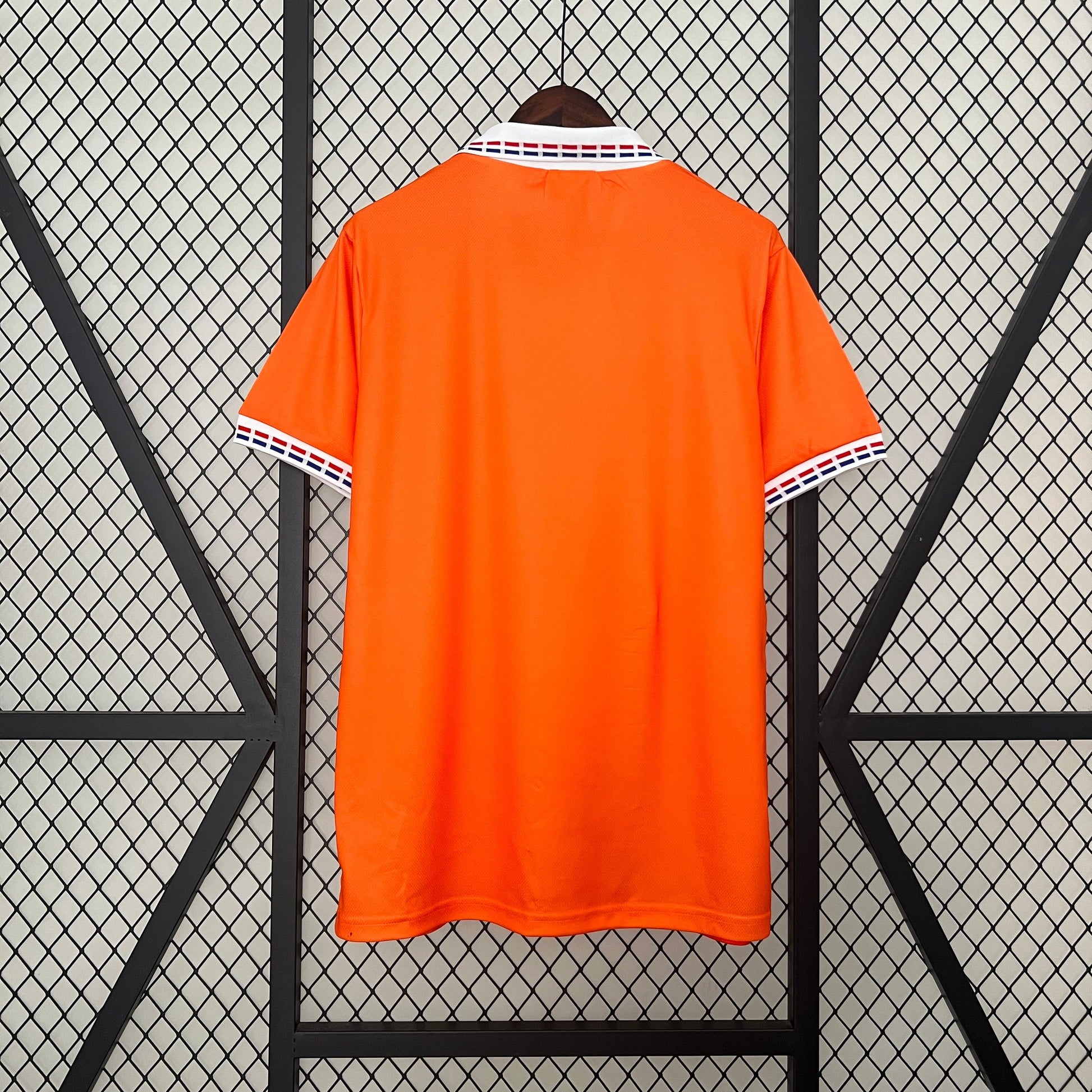 Netherlands 1996 Home Retro Jersey - Back