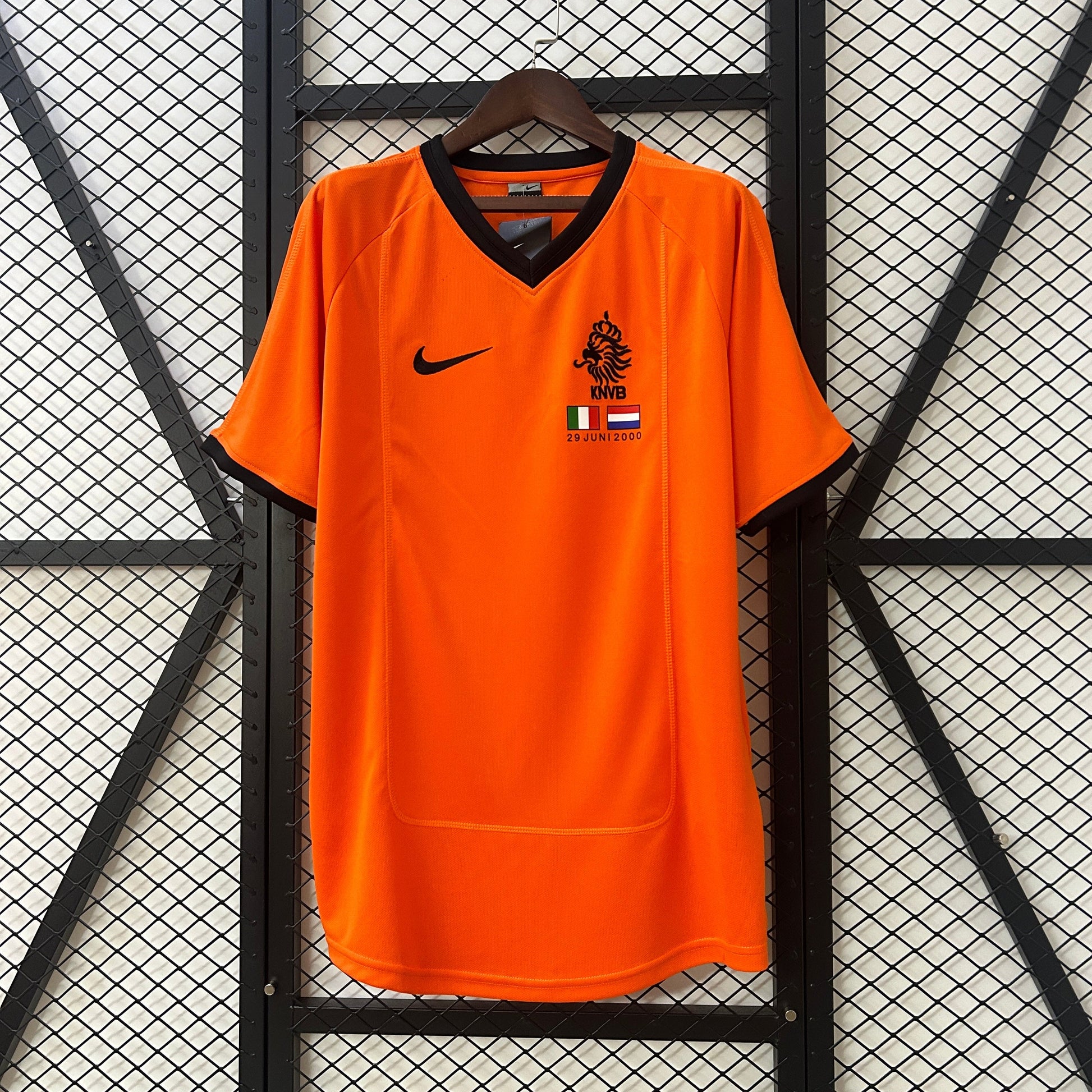 Netherlands 2000 Home Retro Jersey - Front