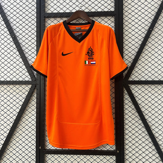 Netherlands 2000 Home Retro Jersey - Front