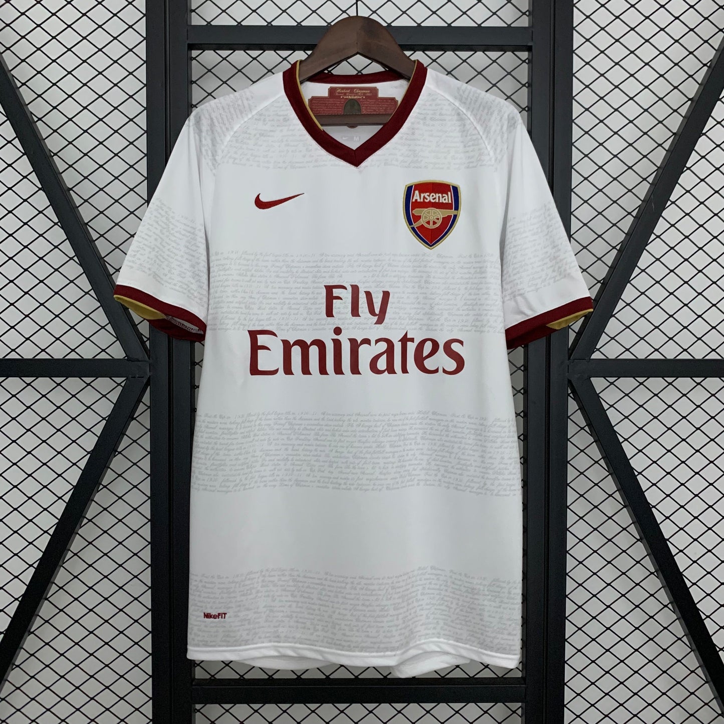 Arsenal 2007/2008 Away Retro Jersey - Front