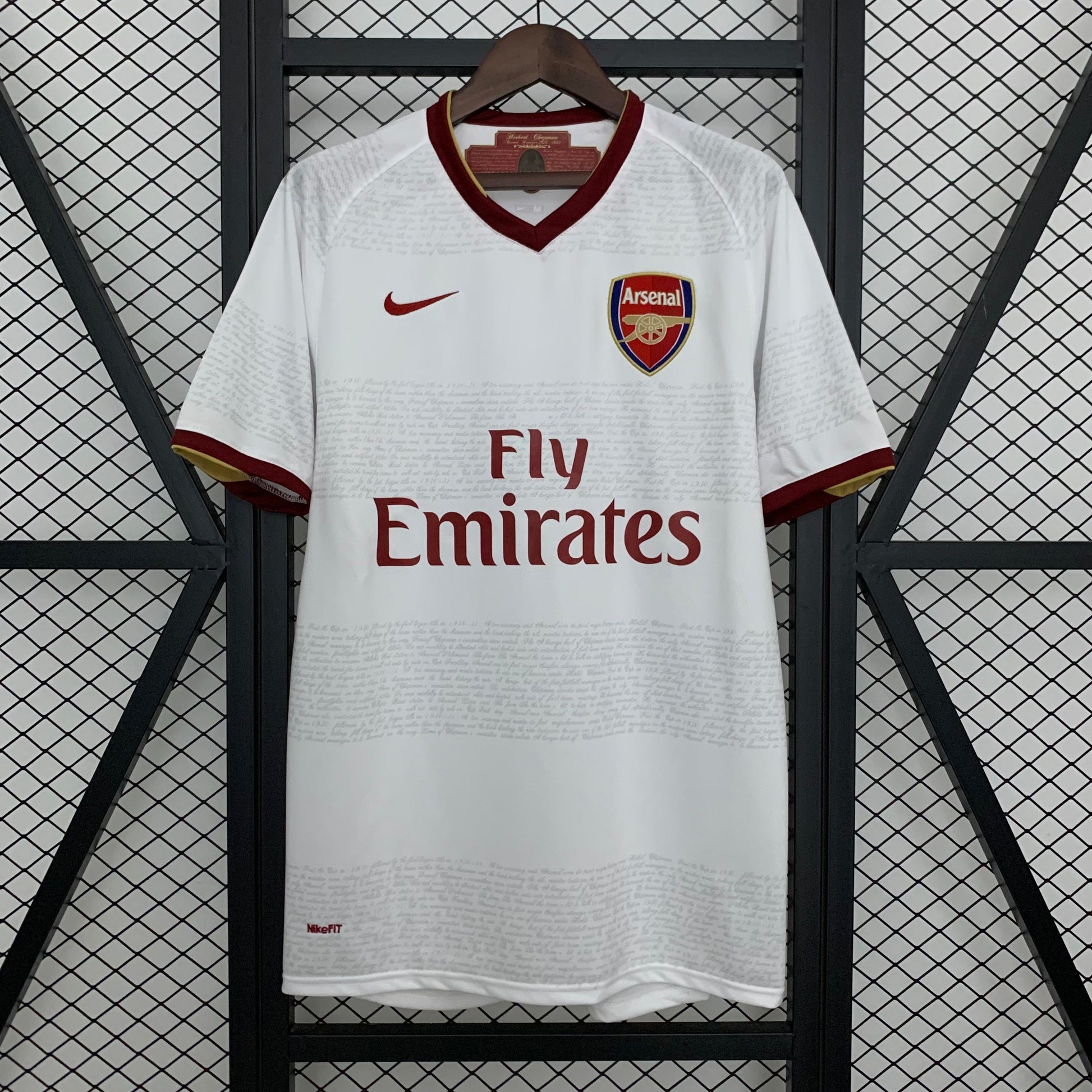 Arsenal 2007/2008 Away Retro Jersey - Front