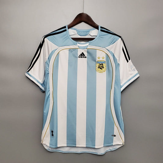 Argentina 2006 Home Retro Jersey - Front