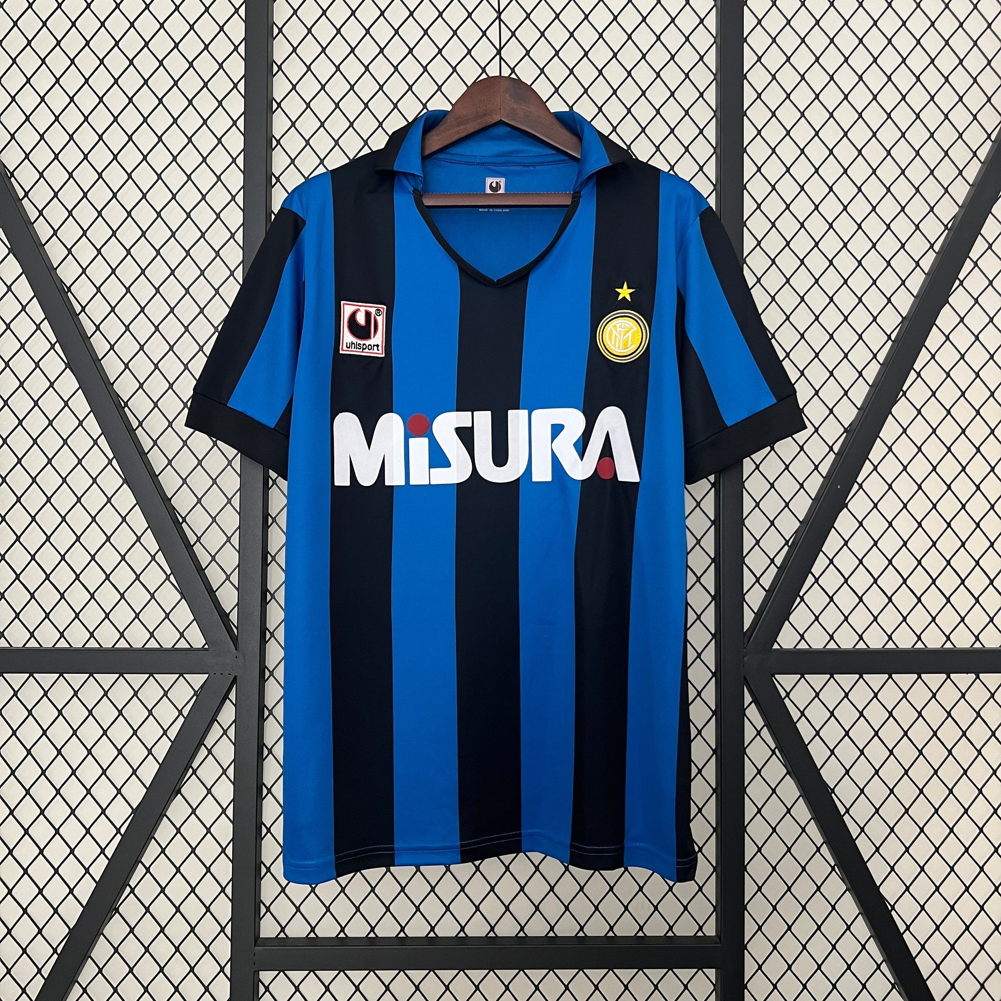 Inter Milan 1990/1991 Home Retro Jersey - Front