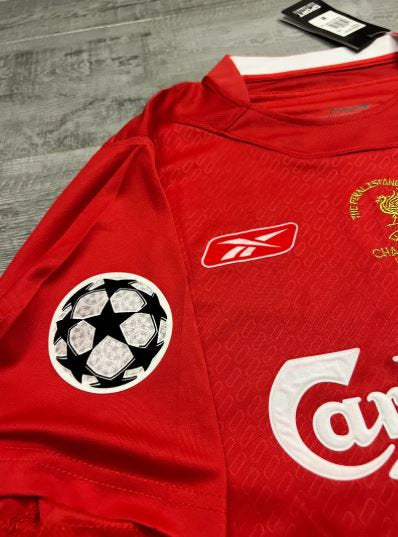 Liverpool 2004/05 Home Retro Jersey (Champions League Final Edition)