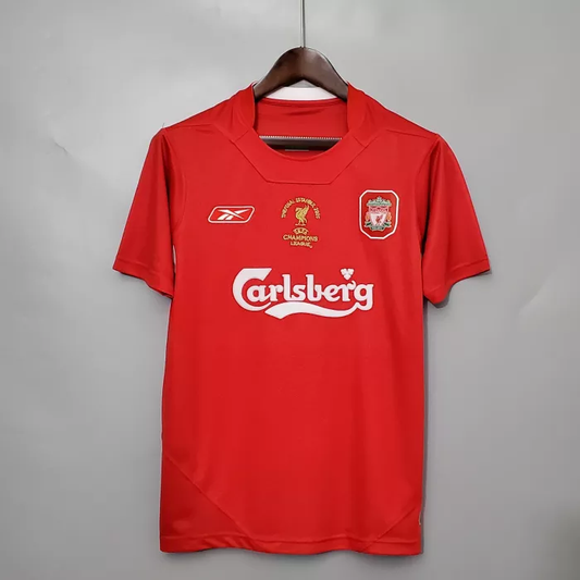 Liverpool 2004/05 Home Retro Jersey (Champions League Final Edition)