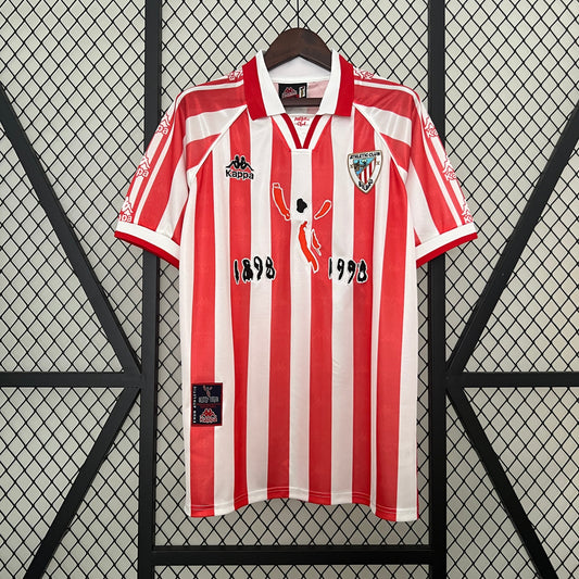 Athletic Bilbao 100th Anniversary Retro Jersey - Front