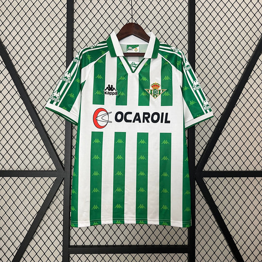 Real Betis 1995/96 Home Retro Jersey - Front