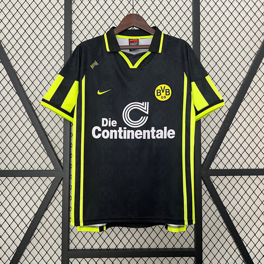 Borussia Dortmund 1996/1997 Away Retro Jersey - Front