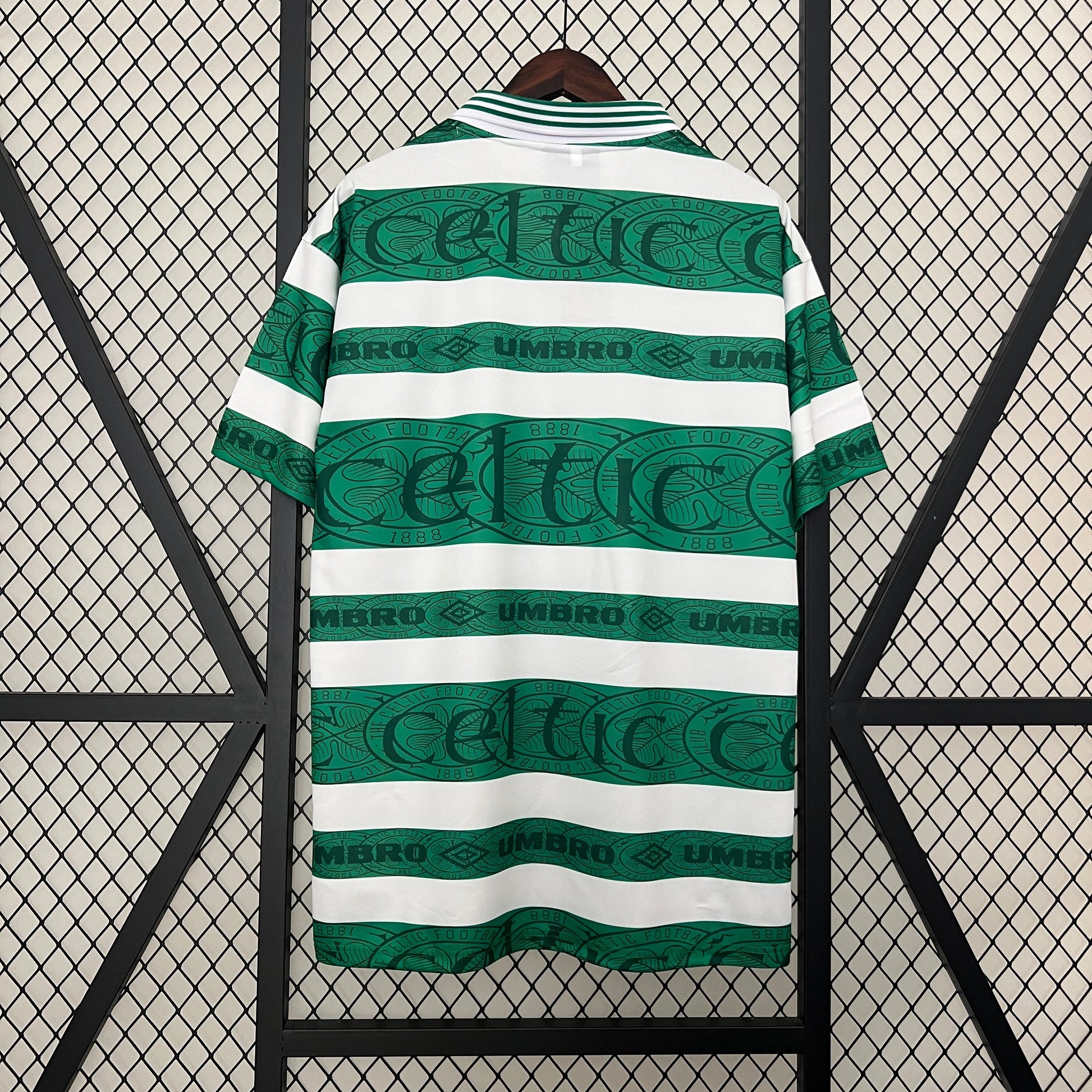 Celtic 1995/1996 Home Retro Jersey - Back