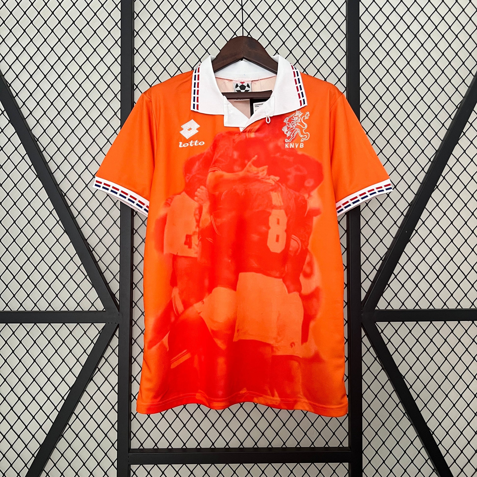 Netherlands 1996 Home Retro Jersey - Front