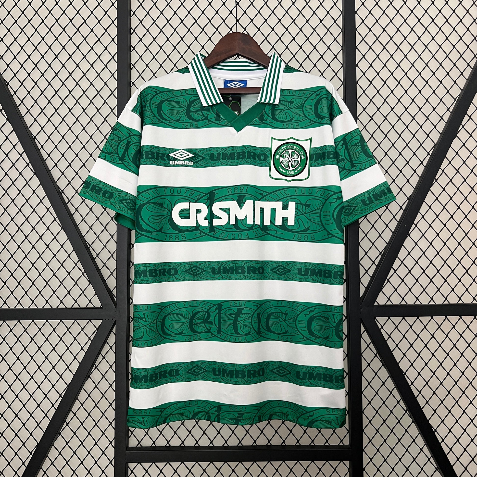 Celtic 1995/1996 Home Retro Jersey - Front