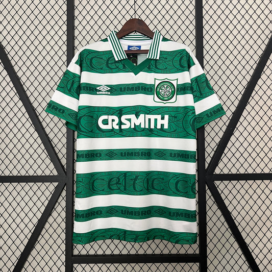 Celtic 1995/1996 Home Retro Jersey - Front