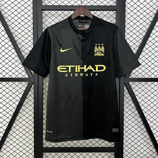 Manchester City 2013/14 Away Retro Jersey - Front