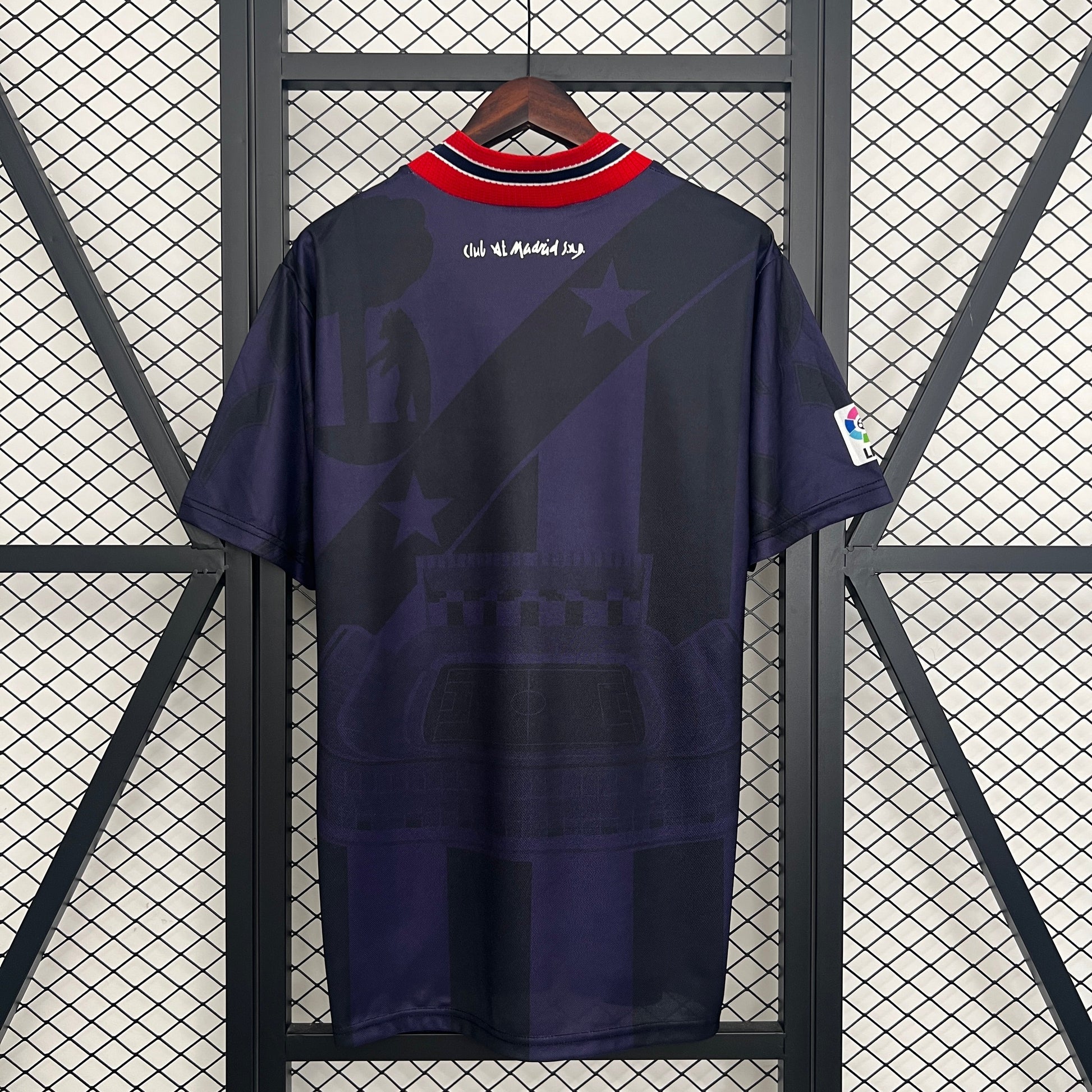 Atletico Madrid 1995/1996 Third Retro Jersey - Back