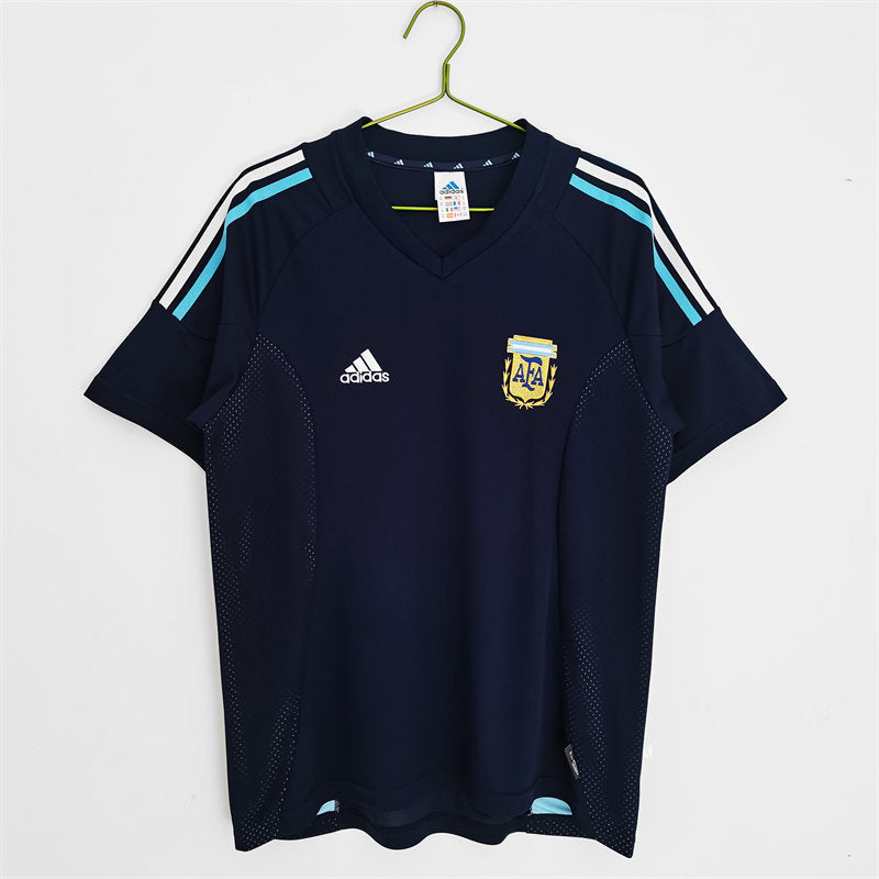 Argentina 2002 Away Retro Jersey - Front
