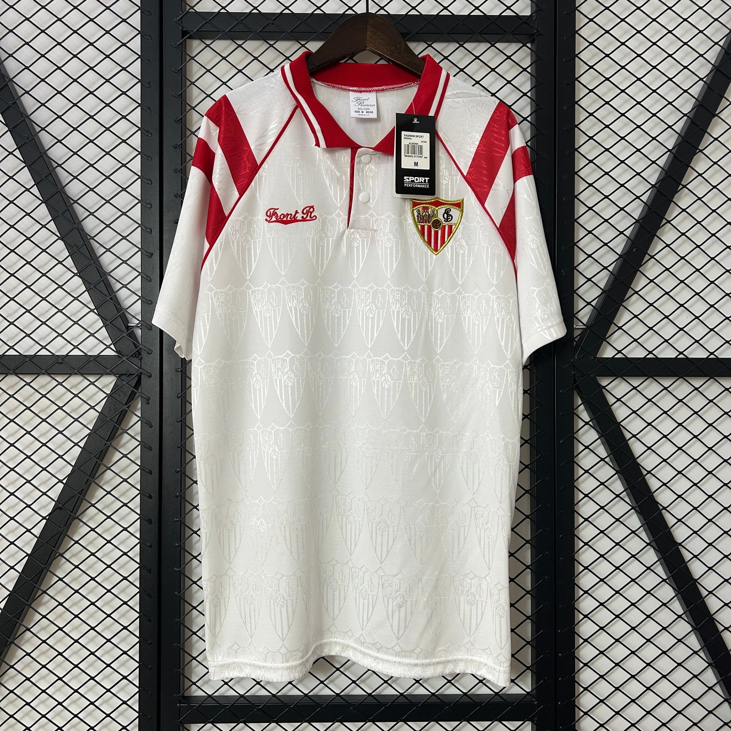 Sevilla FC 1992/1993 Home Retro Jersey - Front