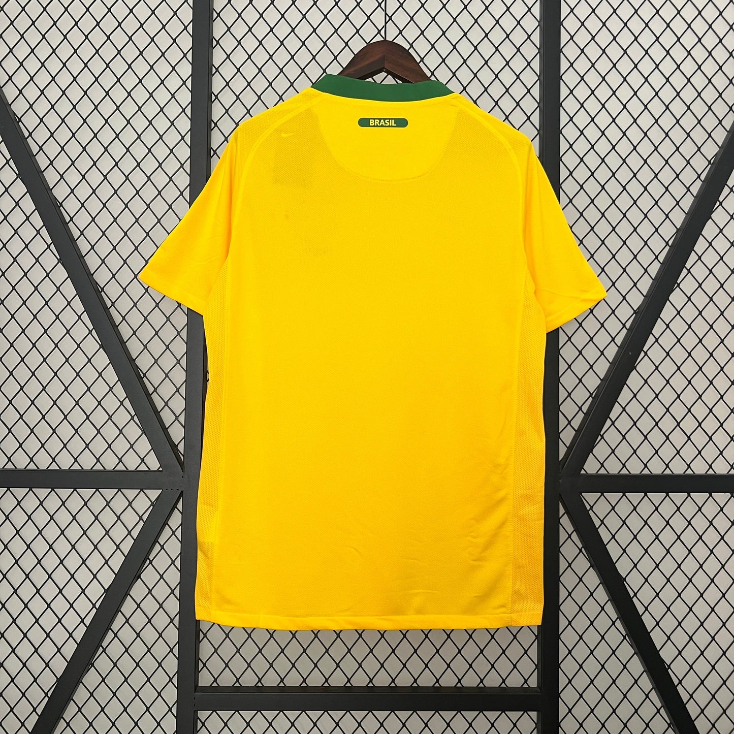 Brazil 2010 Home Retro Jersey - Back