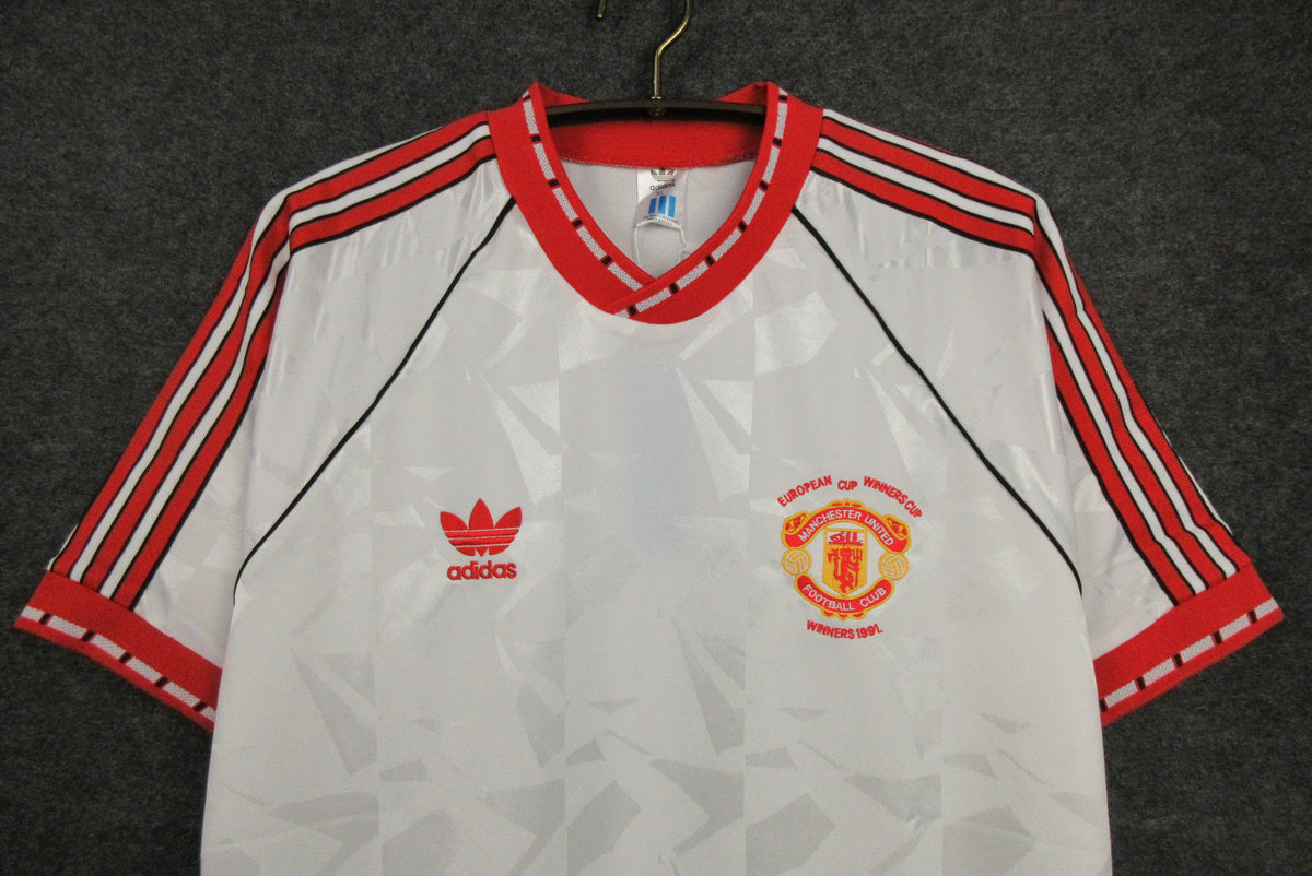 Manchester United Away 1990/91 Retro Jersey - Back