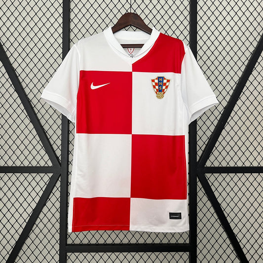 Croatia 2024 Home Retro Jersey - Front