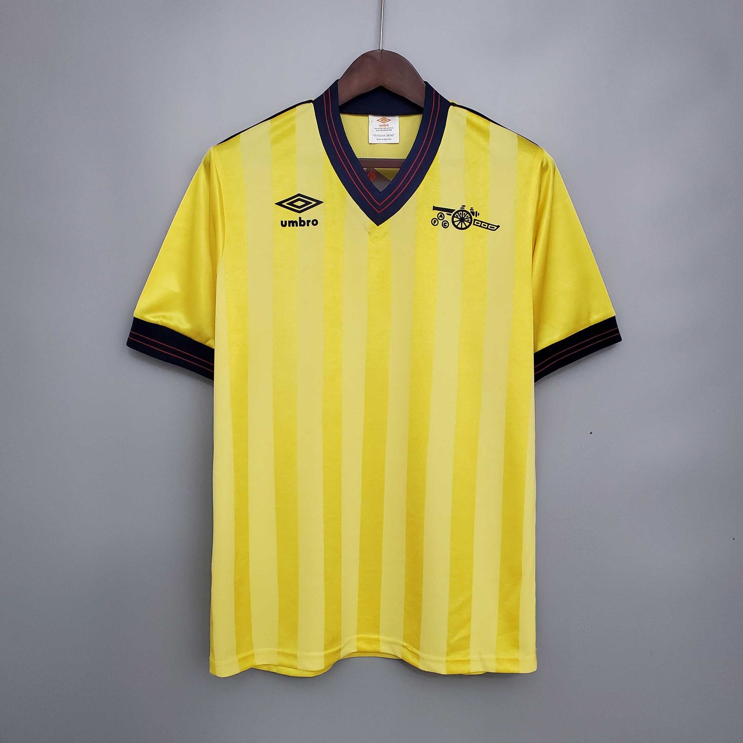 Gunners Away 1983/86 Retro Jersey - Front