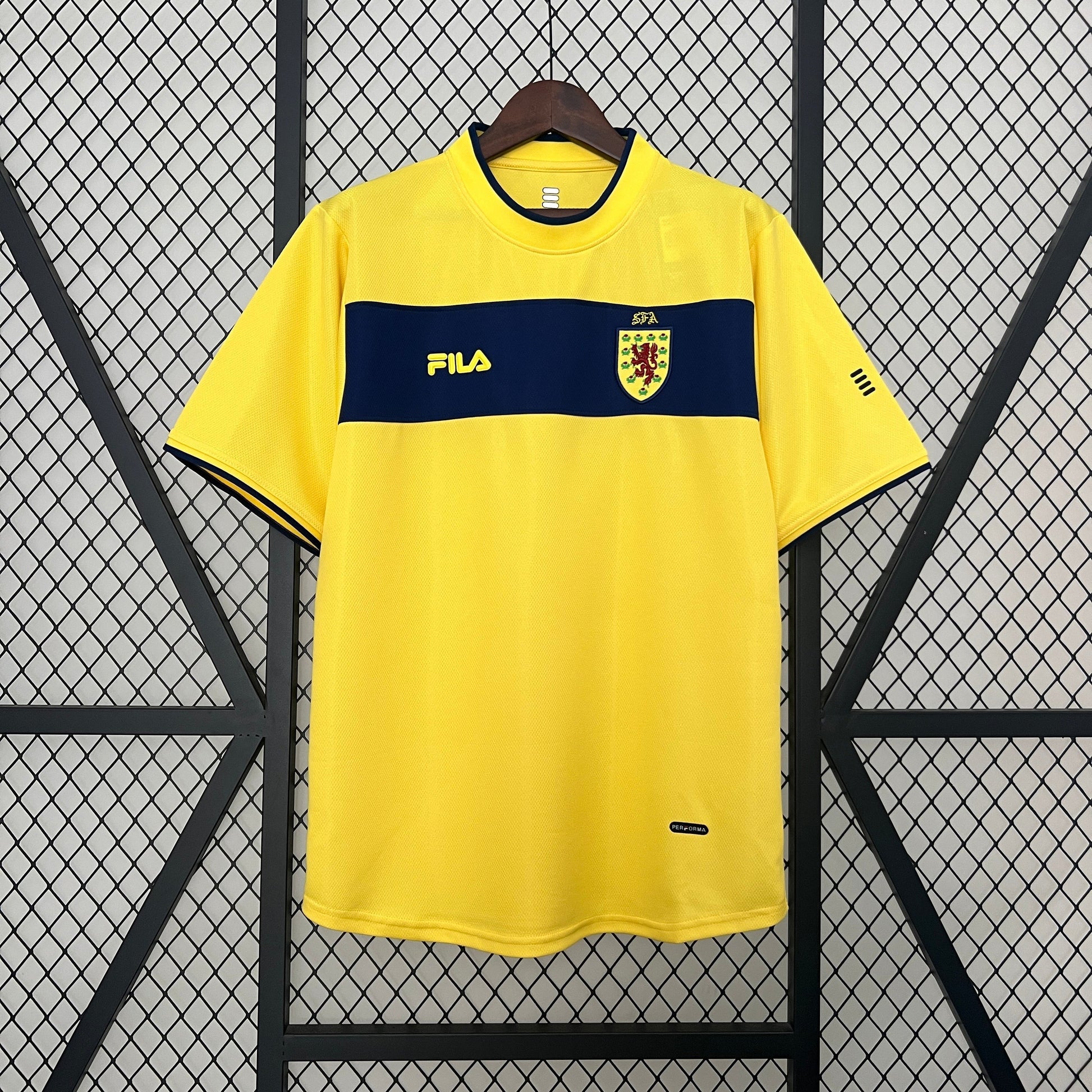 Scotland 2002 Away Retro Jersey - Front